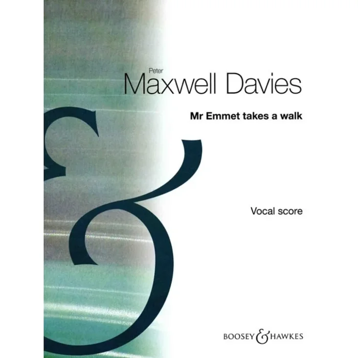 Maxwell Davies, Sir Peter – Mr Emmet Takes a Walk