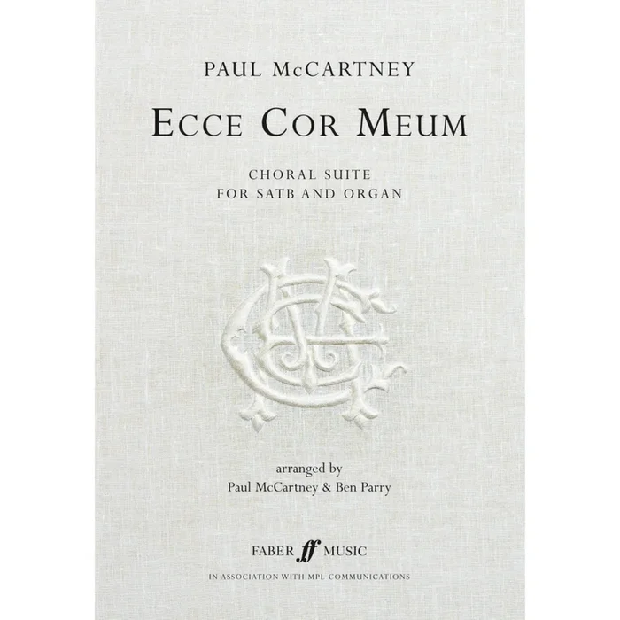 McCartney, Paul – Ecce Cor Meum. Choral Suite