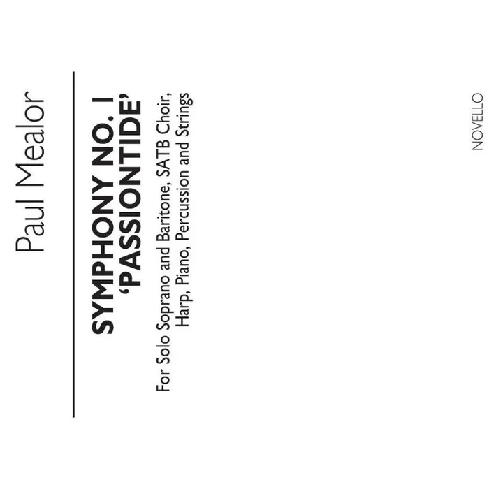 Mealor, Paul – Symphony No.1 Passiontide
