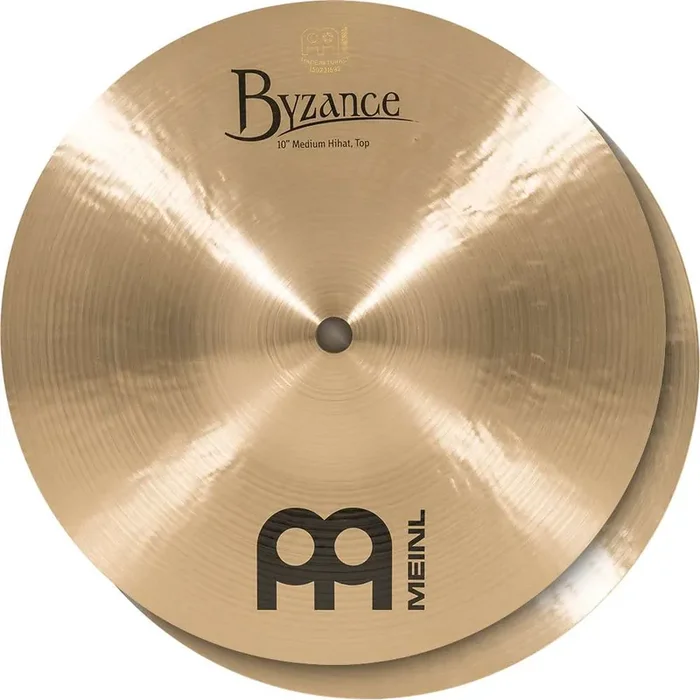 Meinl Byzance Traditional 10” Medium Hi-Hat Cymbals B10MH