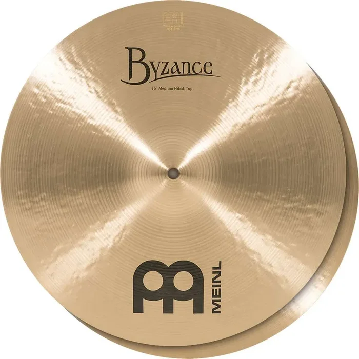 Meinl Byzance Traditional 16” Medium Hi-Hat Cymbals B16MH