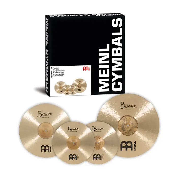Meinl Byzance Traditional Polyphonic Complete Cymbal Set