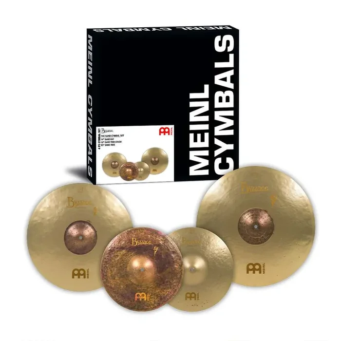 Meinl Byzance Vintage Sand Cymbal Set Benny Greb BV-141820SA