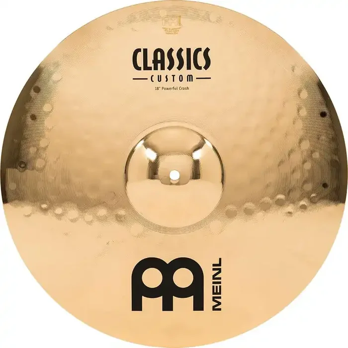 Meinl Classics Custom Brilliant 18” Powerful Crash Cymbal CC18PC-B
