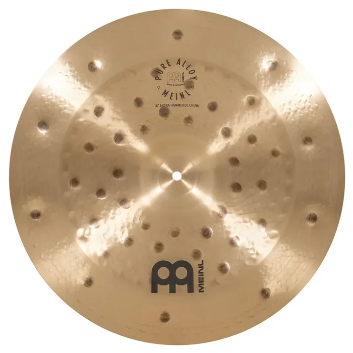 MEINL Cymbals 18″ Pure Alloy Extra Hammered China PA18EHCH