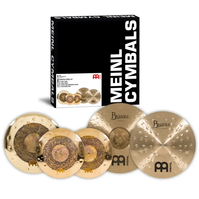 Meinl Cymbals Byzance Assorted Cymbal Pack Box Set Dual/Traditional