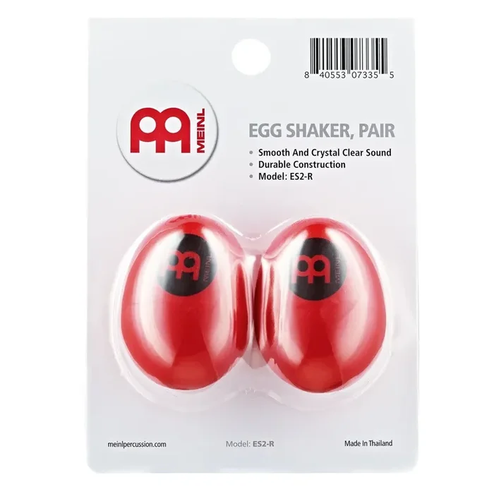Meinl Egg Shakers Pair Red ES2-R