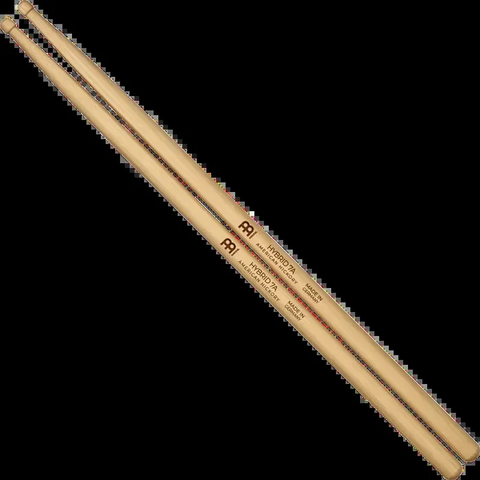 Meinl Hybrid 7A Hickory Wood Tip Drumsticks SB105