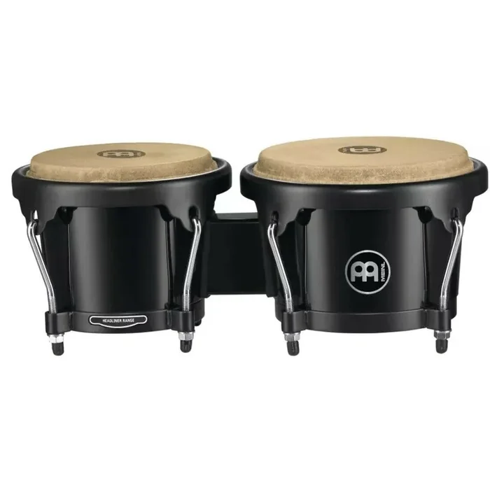 MEINL Percussion Journey Series Bongo 6,5″ MACHO & 7,5″ HEMBRA – Black
