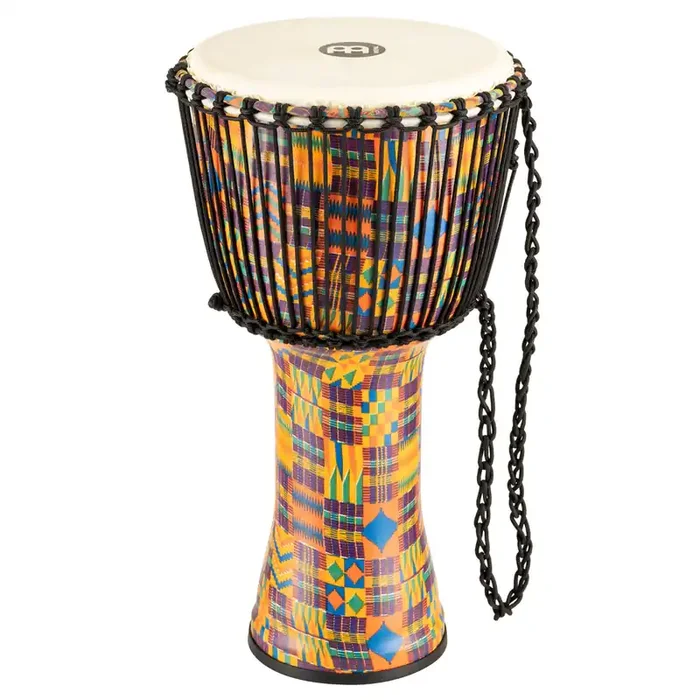 MEINL Percussion Travel Series African Djembe – Kenyan Quilt, Large – Goat Head
