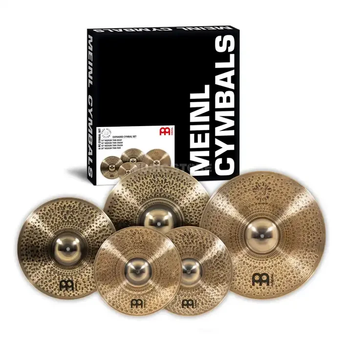 Meinl Pure Alloy Custom Cymbal Expanded Set 14″, 16″, 18″, 20″