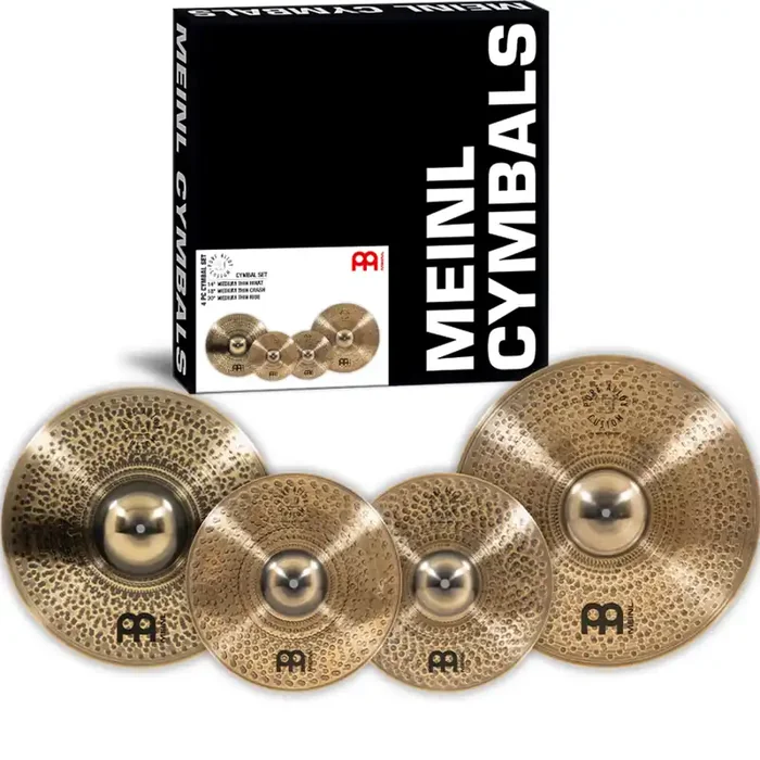 Meinl Pure Alloy Custom Cymbal Set 14″, 18″, 20″
