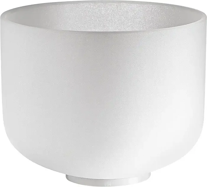 Meinl Sonic Energy Crystal Singing Bowl, 10″ / 25 cm, Note E4, Solarplexus Chakra
