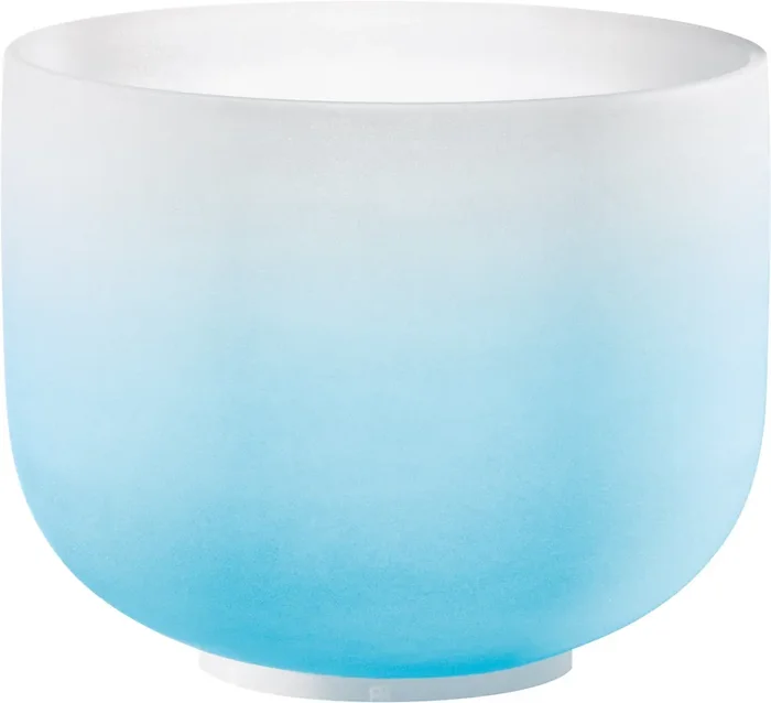 Meinl Sonic Energy Crystal Singing Bowl, Coloured, 10″ / 25 cm, Note G4, Throat Chakra