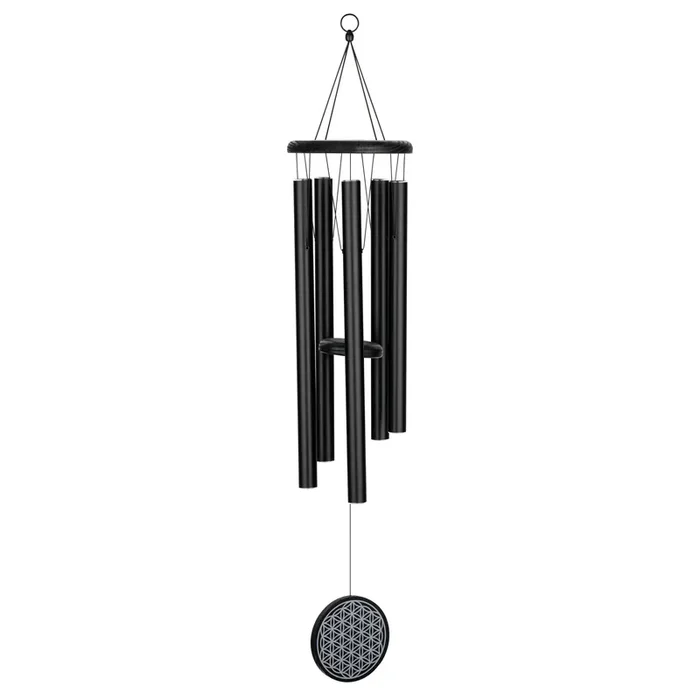 Meinl Sonic Energy Flower of Life Meditation Chime, 36″ / 90 cm, 432 Hz, Black