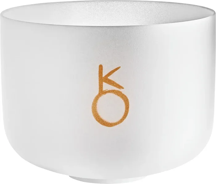 Meinl Sonic Energy Planetary Tuned Crystal Singing Bowl, 12″ / 30 cm, Chiron 172.86 Hz