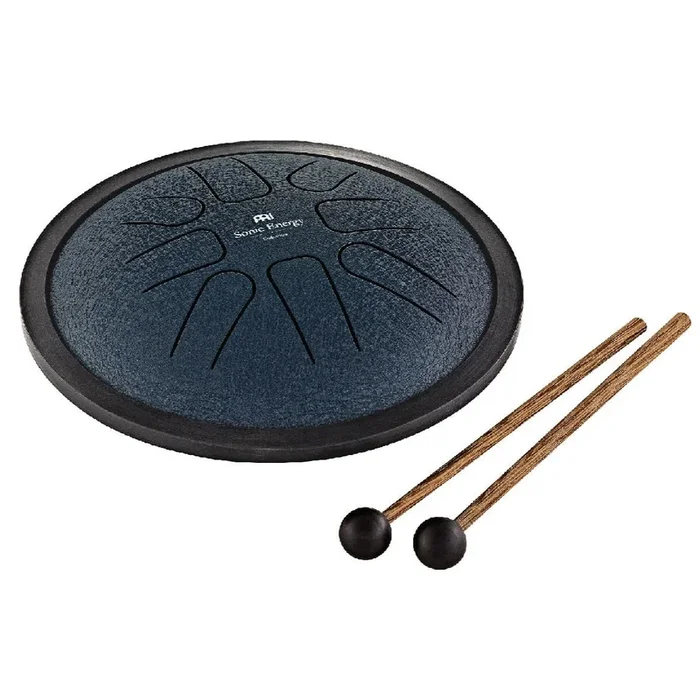 MEINL Sonic Energy Small Steel Tongue Drum 7 ” – G Minor/8 Notes/440 Hz – Navy Blue SSTD2NB (new)