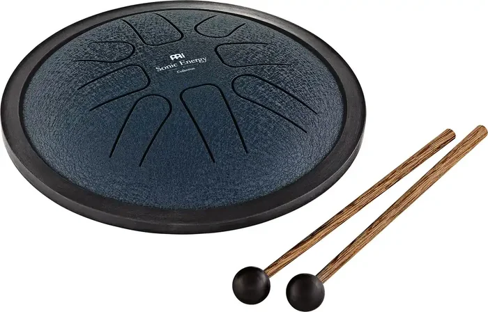 Meinl Sonic Energy Small Steel Tongue Drum G Minor, Navy Blue / 7″/18 cm