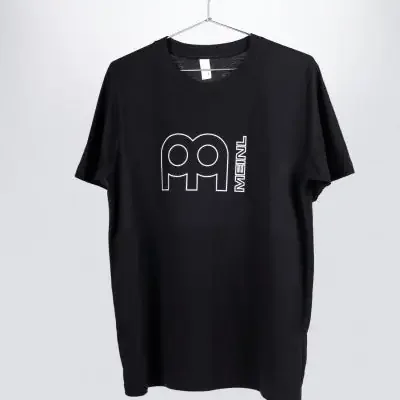Meinl t-shirt black – with hollow Meinl logo