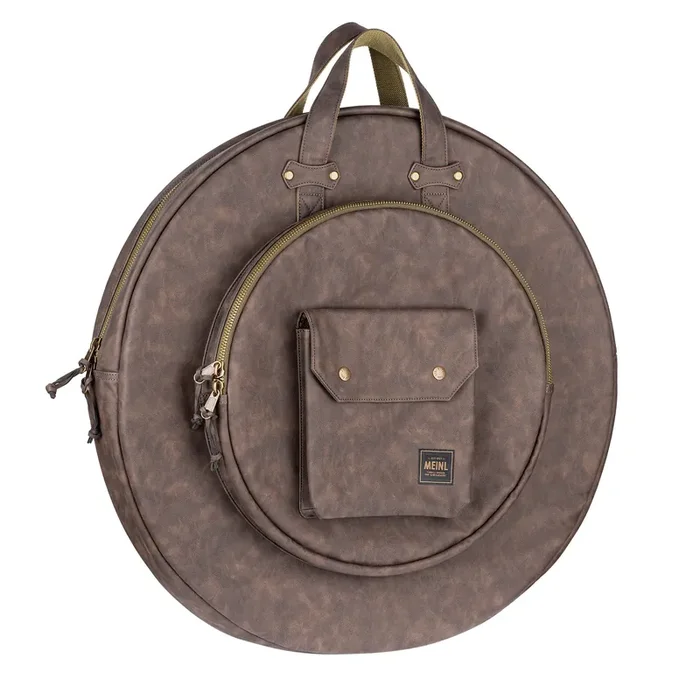 Meinl Vintage Hyde Cymbal Bag – Dark Brown MVHC22DB