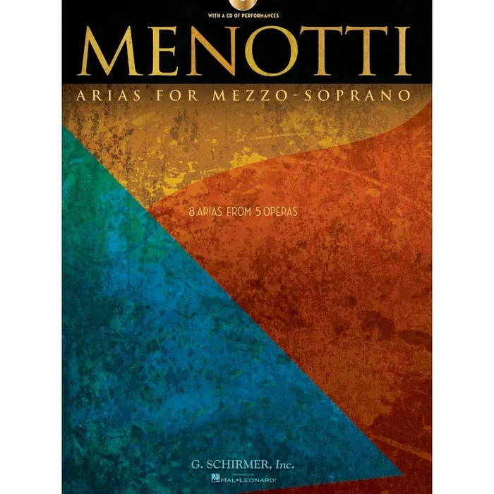 Menotti Arias for Mezzo-Soprano