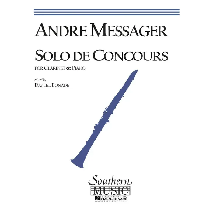 Messager – Solo De Concours (Clarinet)