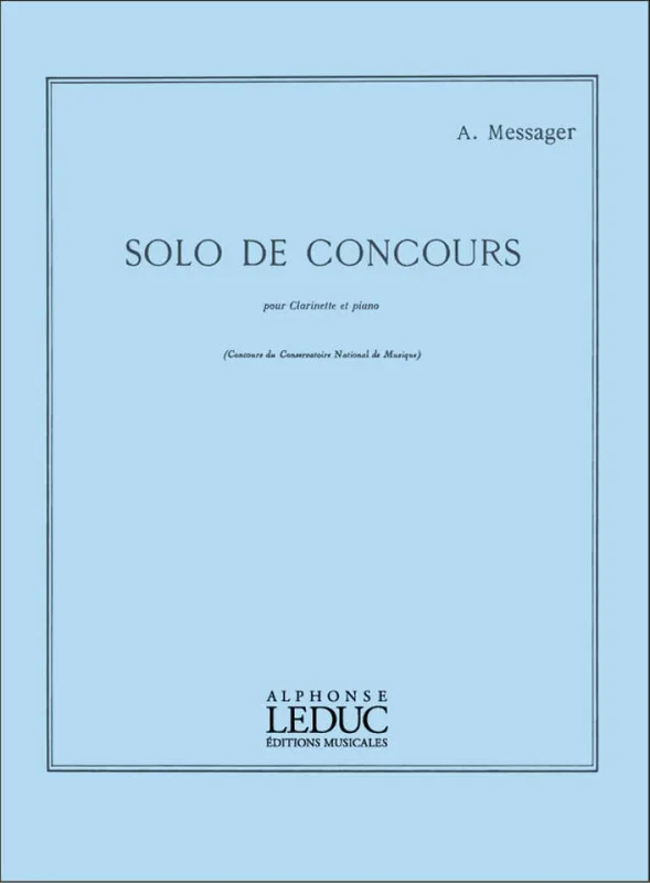 Messager: Solo de Concours