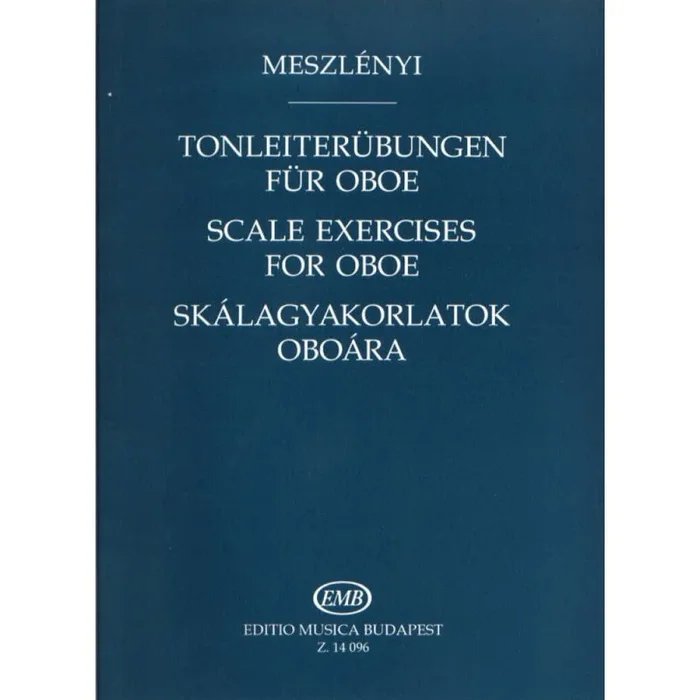 Meszlényi, Lászlo – Scale Exercices for oboe