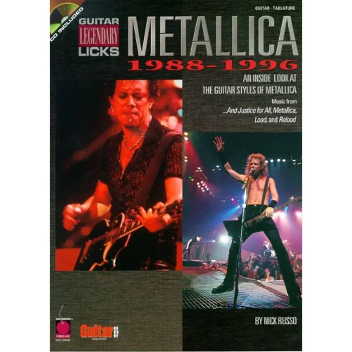 Metallica: 1988-1996 Legendary Guitar Licks