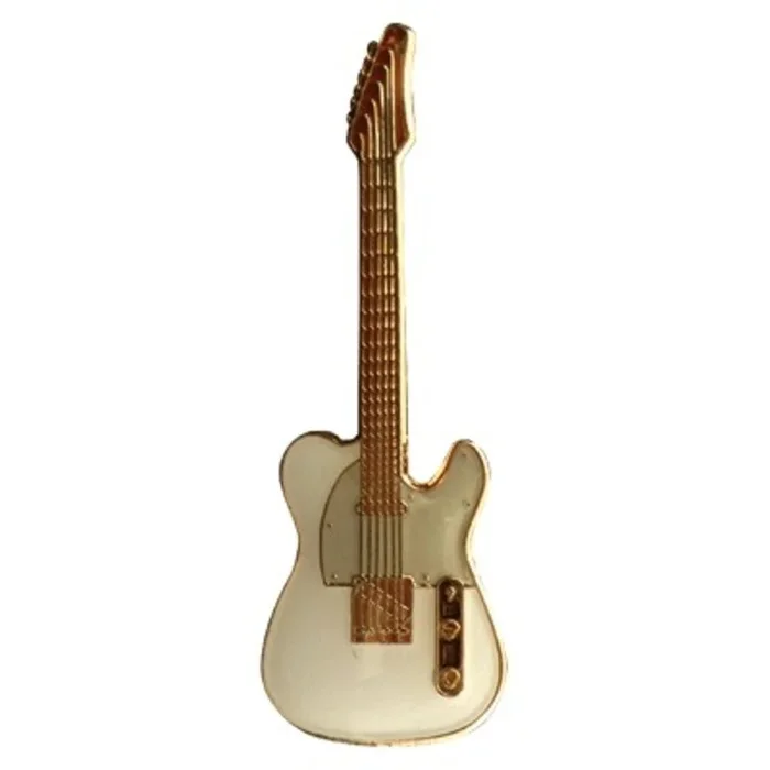 Mini Pin Tele Guitar White