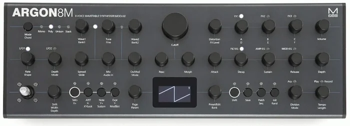 Modal Electronics 8 Voice Desktop/Rack Wavetable Synthesiser