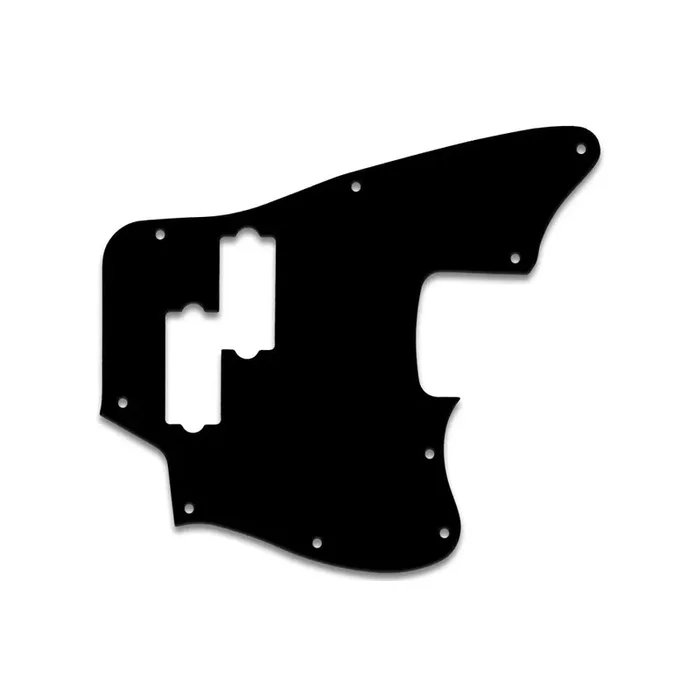 Modern Player Jaguar Bass – Solid Shiny Black .090″ / 2.29mm thick, with bevelled edge