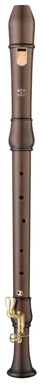 Moeck Flauto Rondo Tenor Recorder with Double Key in Stained Maple
