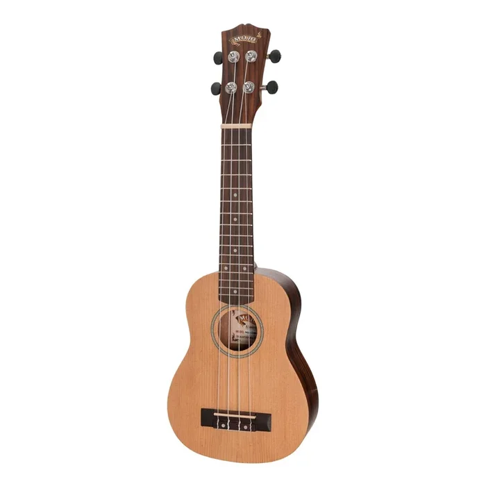 Mojo ‘SZ40 Series’ Spruce Top and Rosewood Back & Sides Soprano Ukulele (Natural Satin)