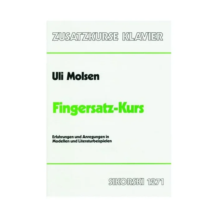 Molsen, Uli – Fingersatz-Kurs
