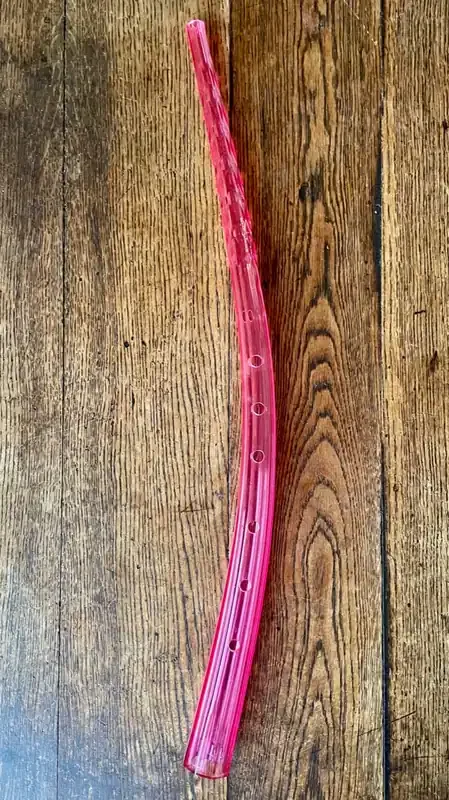 Monk Cornetto in G (a440) – Pink Crystal Resin – by Jeremy West