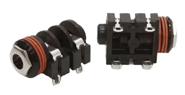 Mono input Jack 4 solder terminals, Switched BJ101