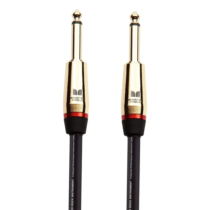 Monster ROCK Electric Guitar Cable 21ft (6.4m), Straight-Straight