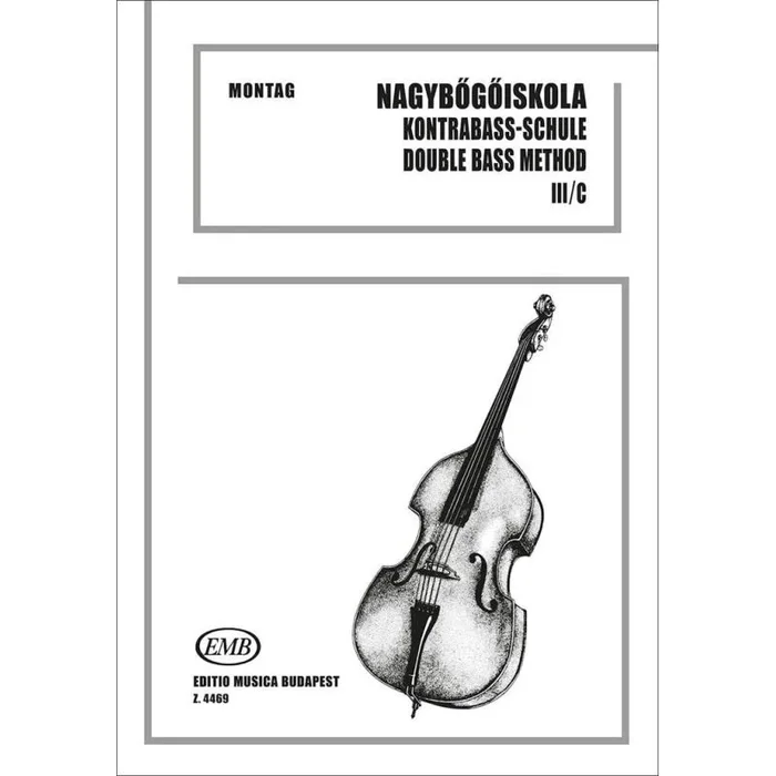 Montag, Lajos – Double Bass Tutor Vol.3c