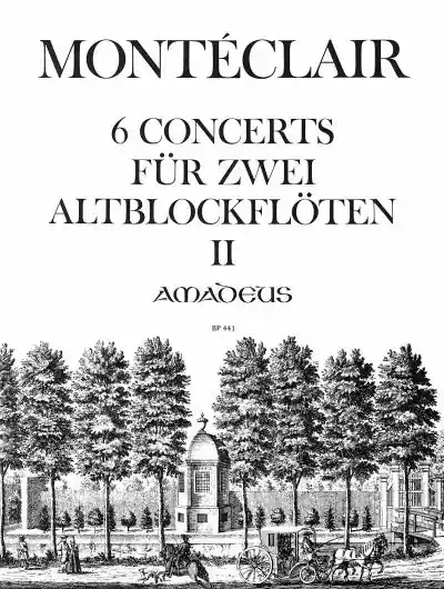 Monteclair 6 Concerts for 2 Alto Recorders – Volume 2