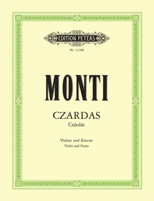 MONTI CZARDAS violin and piano