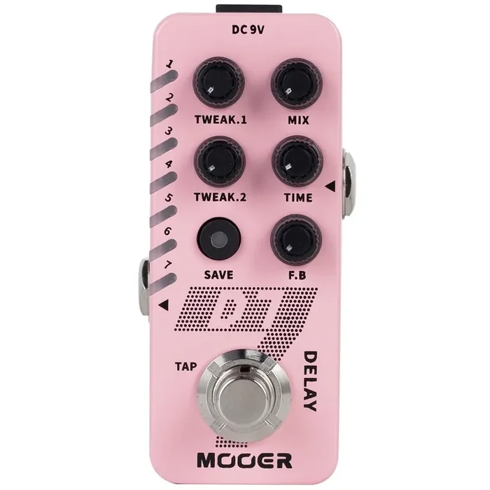 Mooer D7 Delay Pedal