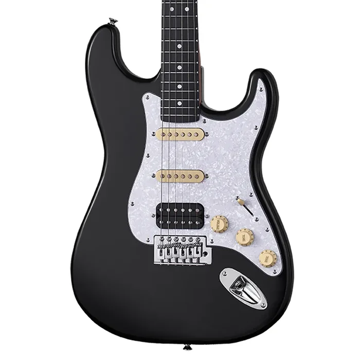 Mooer MSC10 Pro – Black w/ Pearl White Pickguard