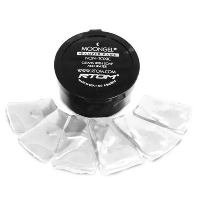 MoonGel Damper Pads by Rtom, Pot of 6, Clear