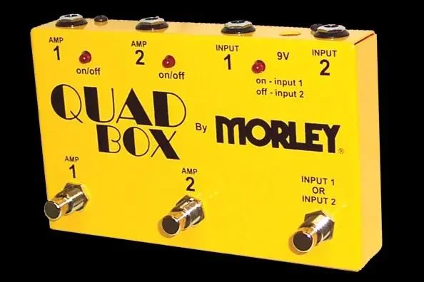 Morley Effects Pedals Iconic Wah, Volume & Switchless Pedals