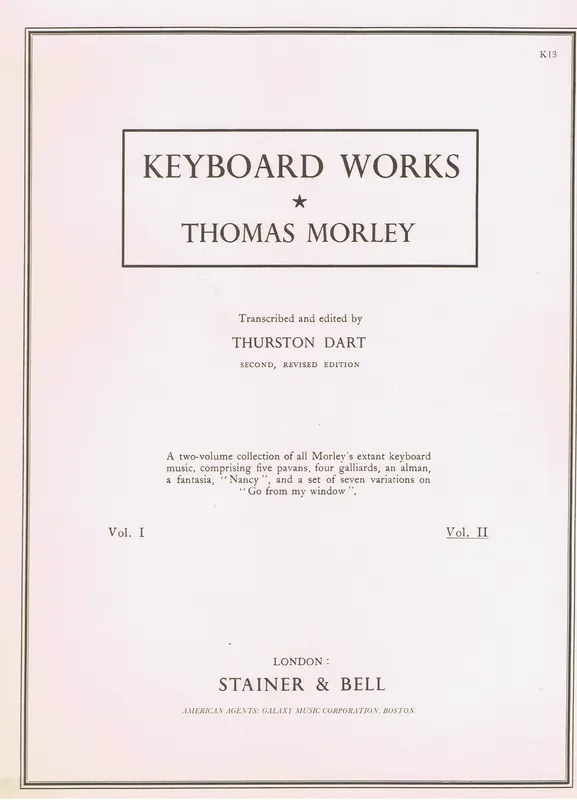 Morley Keyboard Works Book 2