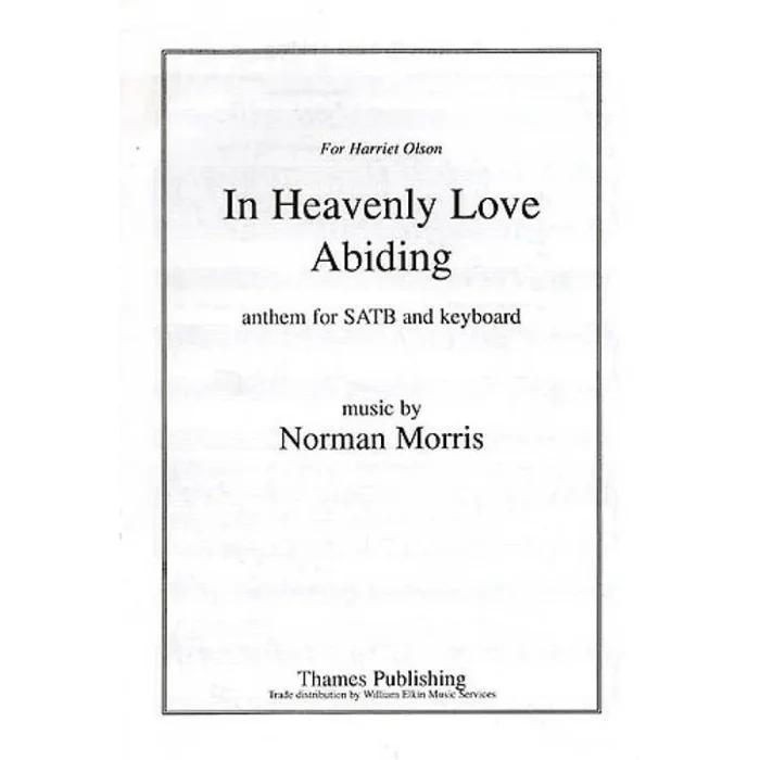 Morris, Norman – In Heavenly Love Abiding