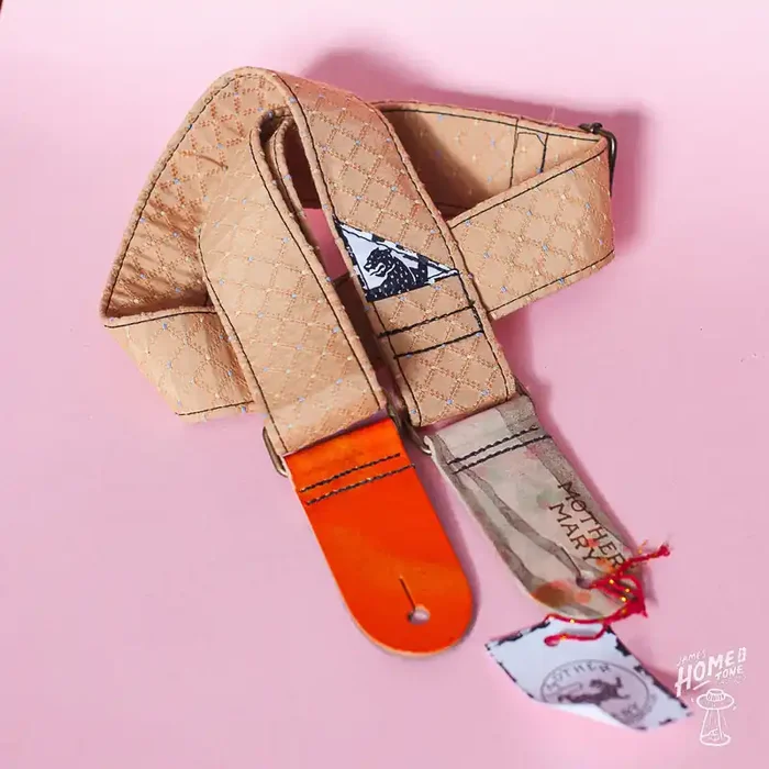 Mother Mary Company handmade guitar strap – ‘The Crown‘