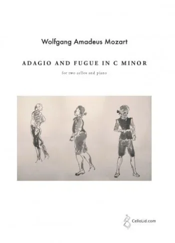 Mozart : Adagio & Fugue In Cminor Two Cellos And Piano: Cello Duet