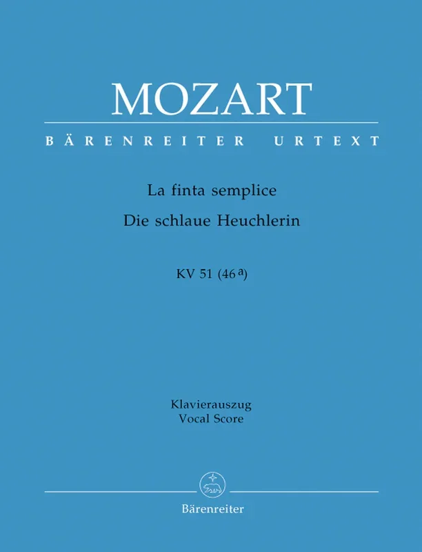 Mozart: La finta semplice, K. 51 (46a)